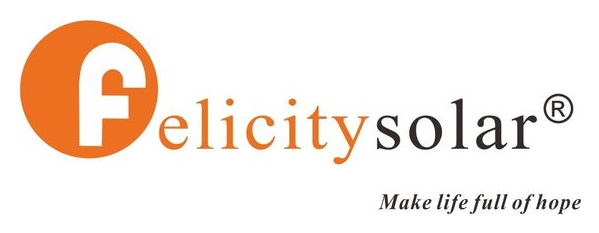 Logo de Felicity Solar, fabricante de inversores y baterías para sistemas fotovoltaicos