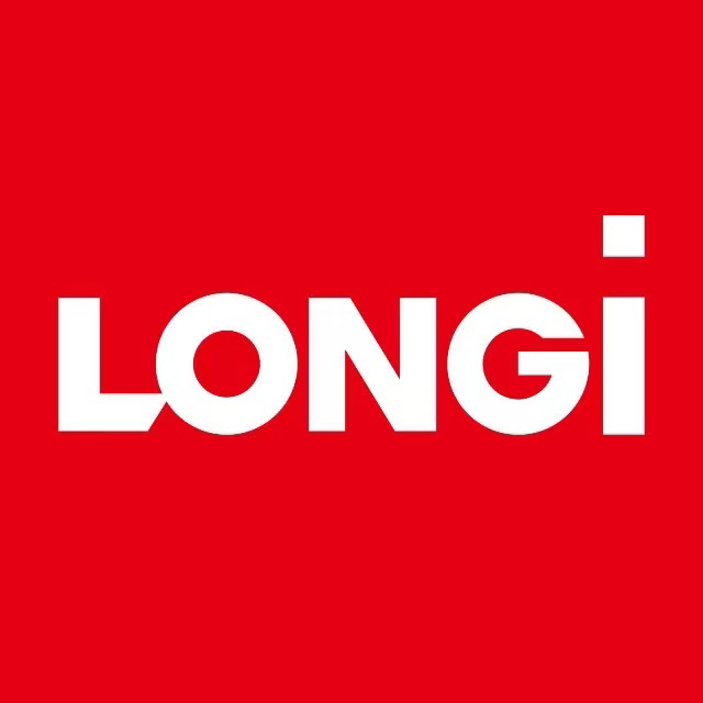 Logo de LONGi Solar, fabricante de paneles fotovoltaicos de alta eficiencia